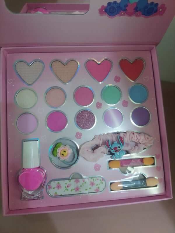 Paleta de maquillaje de Stitch con accesorios - Imagen 3