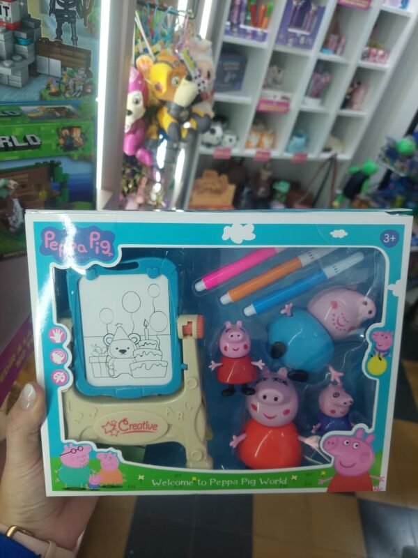 Pizarra para pintar de peppa pig
