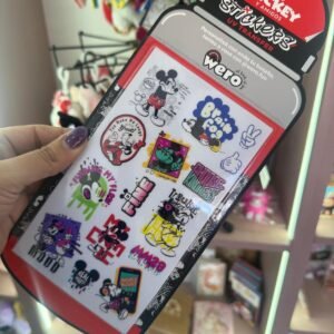 Stickers wero resistentes ideales para termos - mickey
