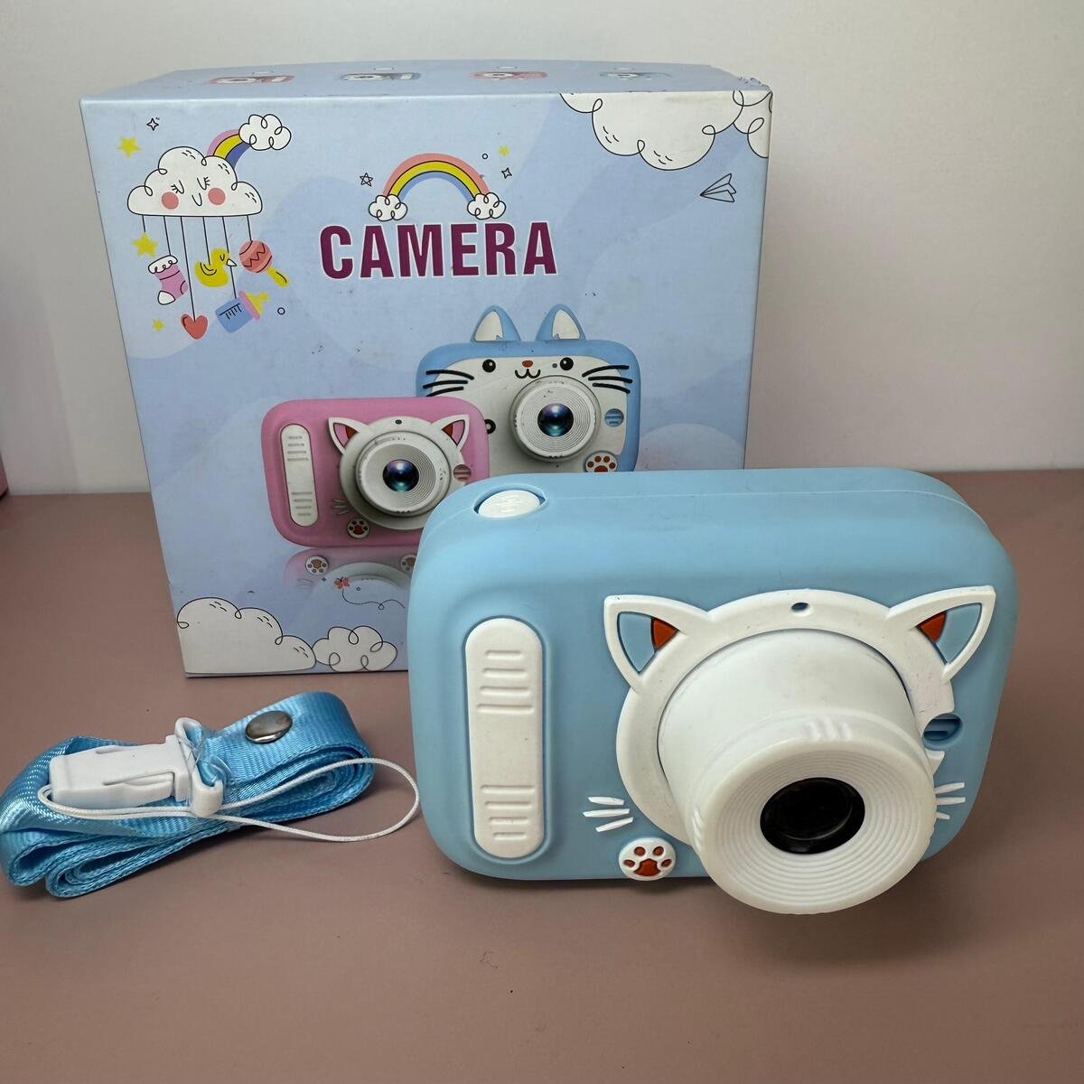 Cámara Digital + Funda Protectora con Juegos, Infantil