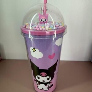 Vaso con sorbete de Kuromi