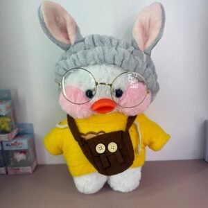 Peluche Pato Lalafanfan Patito de 28 Cm