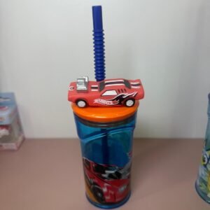 Vaso con Sorbete y Figura 3d de Hot Wheels