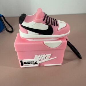 Auricular inalámbrico con protector en forma de zapatilla - rosa