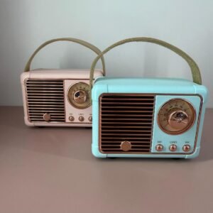 Parlante inalámbrico retro