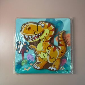 Set Juegos de Encastre, de Madera Didáctico Infantil, de Dinosaurios