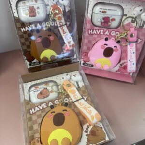 Auricular inalámbrico de capybara con estuche