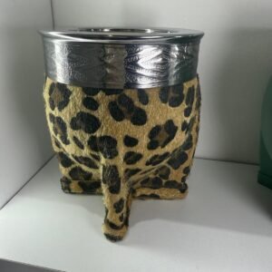 Mate Imperial con pelo Print y virola de Acero