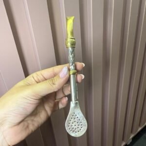 Bombillon de Alpaca Cincelado