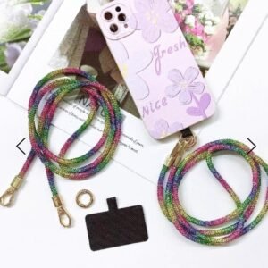 Colgante para celular brilloso