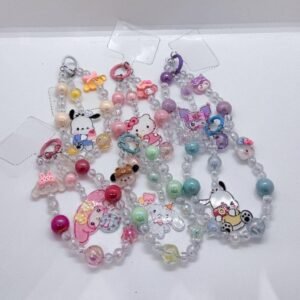 Llaveros Sanrio doble pulsera para celular surtido
