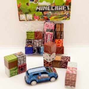 Cubos Magnéticos Minecraft chico + auto