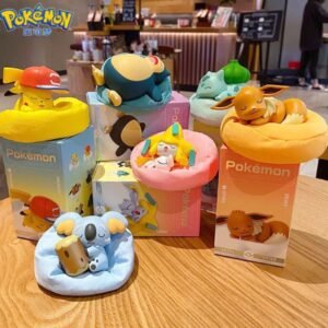 Colección de figuras sorpresa Pokémon durmiendo