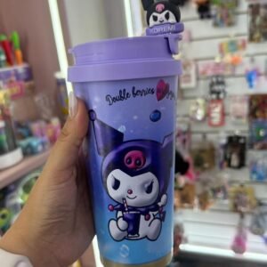 Vaso térmico de Kuromi con doble pico