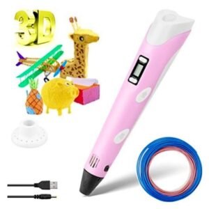 Lápiz 3D + Base de Apoyo + Fuente de Alimentación + Filamento