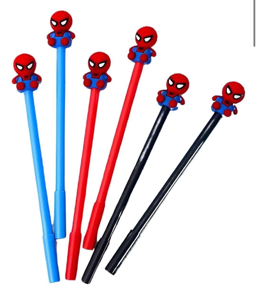 Lapiceras de spiderman