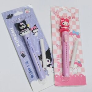 Goma de borrar retráctil de My Melody y Kuromi