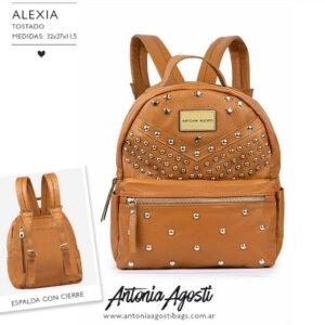 Mochila de cuero Antonia Agosti