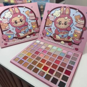 Super paleta de sombras XL para ojos de Labubu con espejo