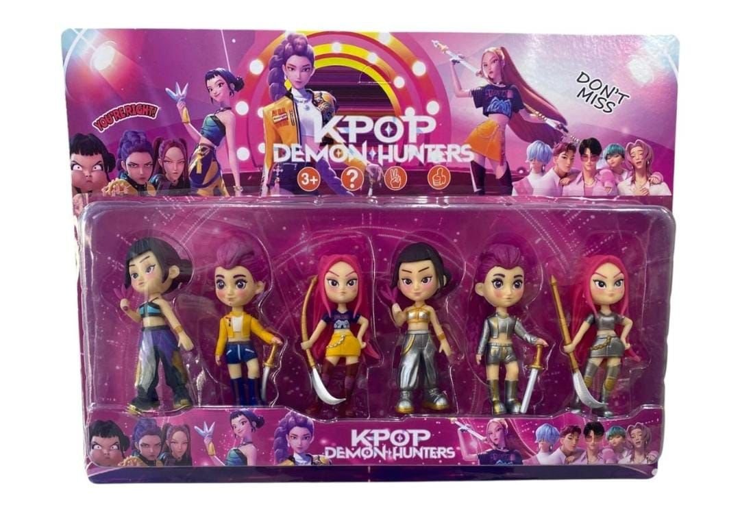 Set x 6 muñecas de las guerreras k pop