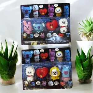 SET DE MUÑECO B.T.S X 4