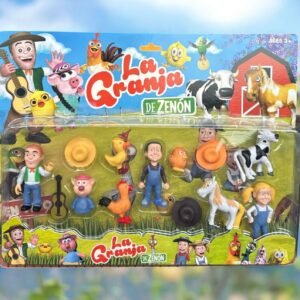 Set de muñecos de la granja de Zenón