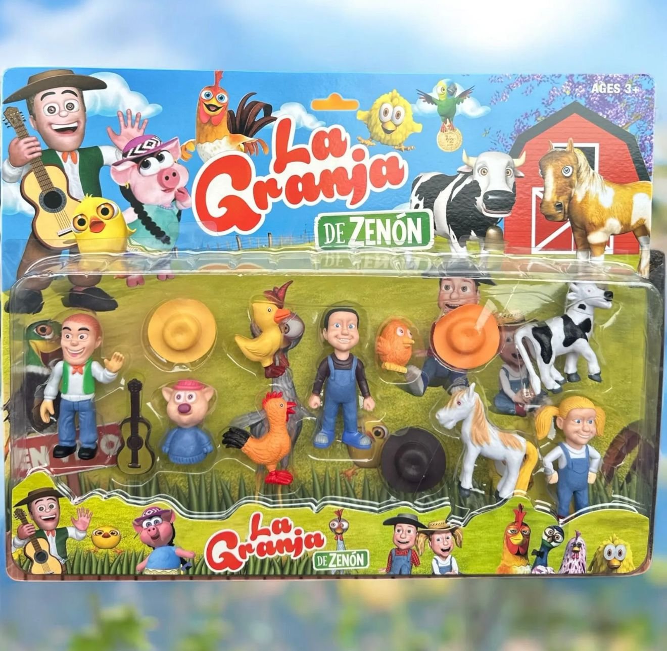 Set de muñecos de la granja de Zenón