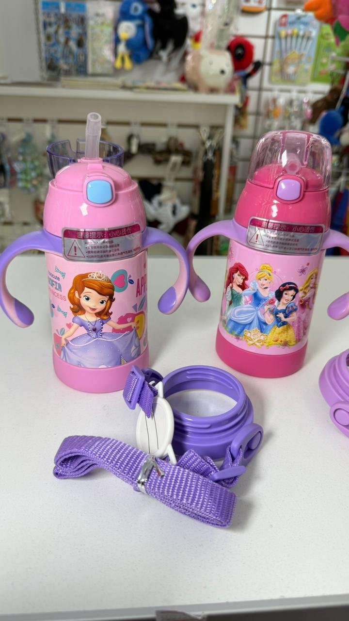 Botellas / vasos térmicos de las princesas de 280ml - Imagen 3
