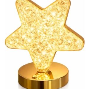 Lámpara led importada con forma de estrella