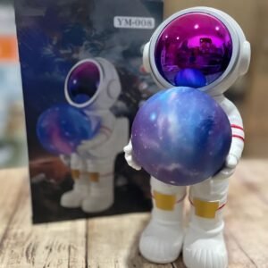 Astronauta Parlante Portátil Con Luz Nocturna Bluetooth