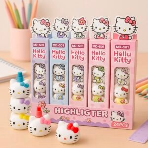 Resaltador Largo Apilable – Hello Kitty