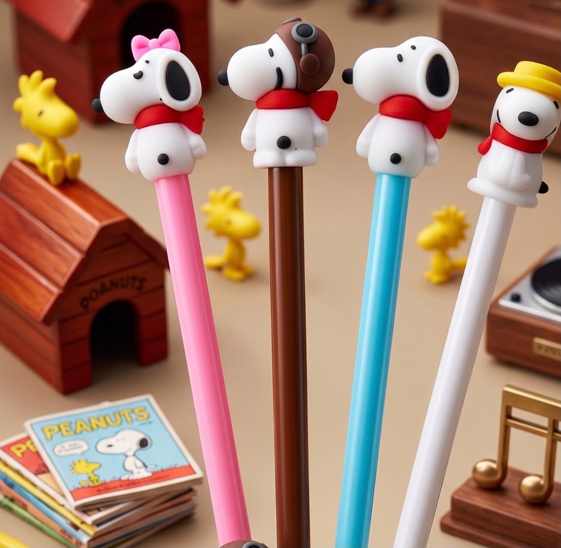 Lapiceras de Snoopy