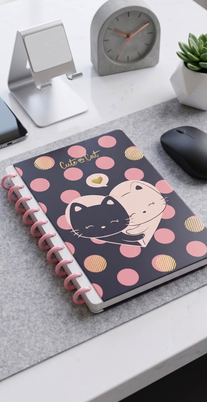 Cuaderno inteligente de gatitos