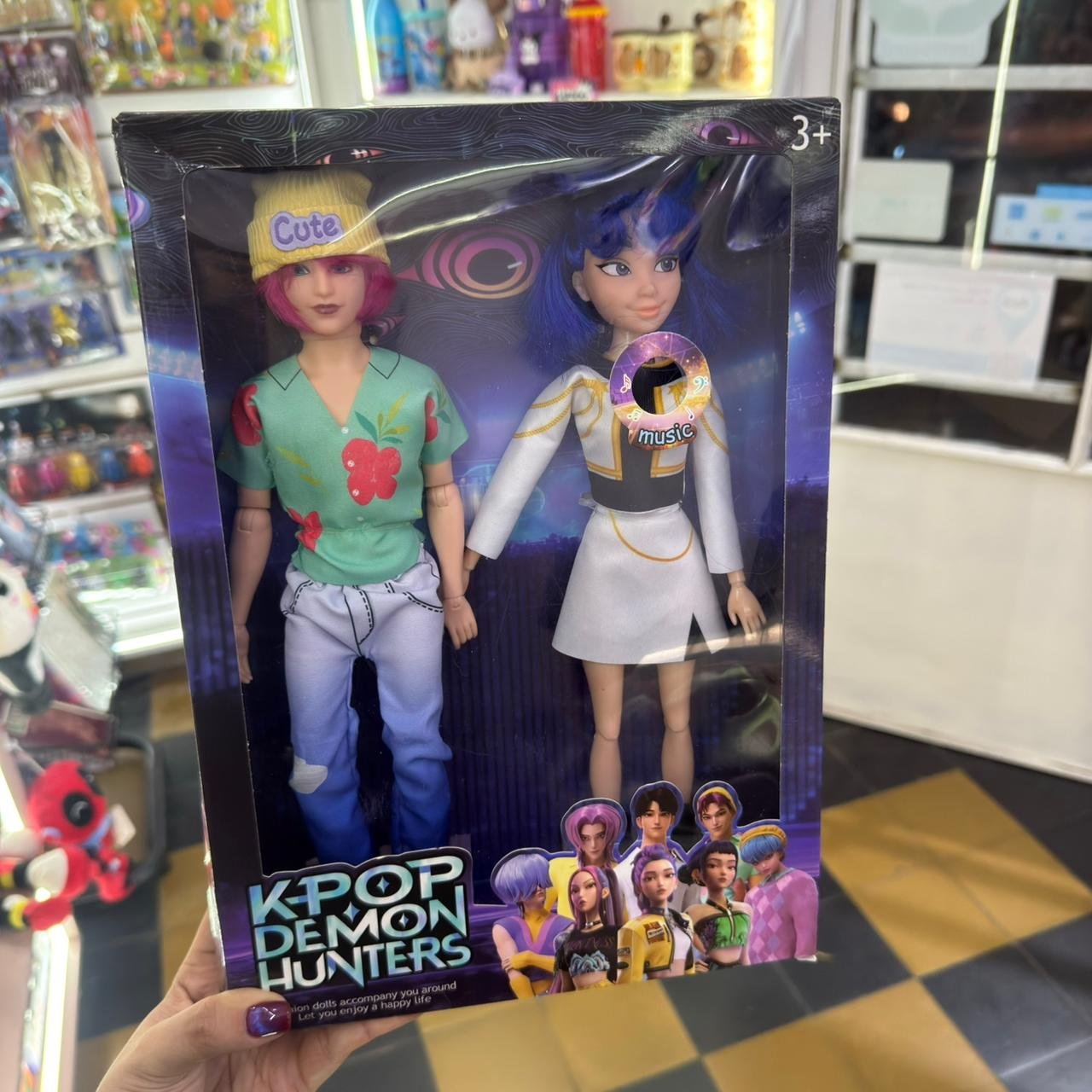 MUÑECOS de las guerreras k -pop X2 C/SONIDO - Imagen 2