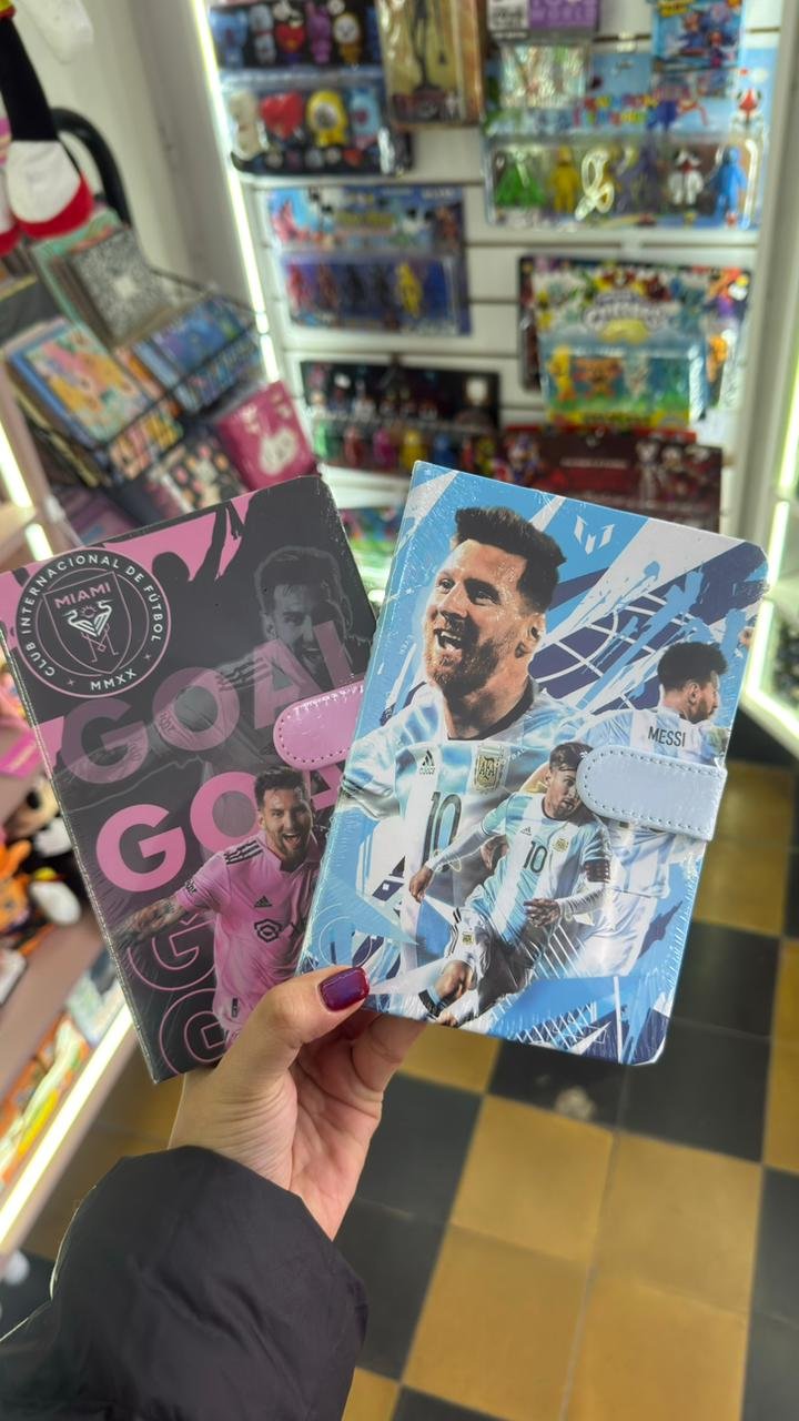 Cuaderno con Cierre Imantada – Messi - Imagen 3