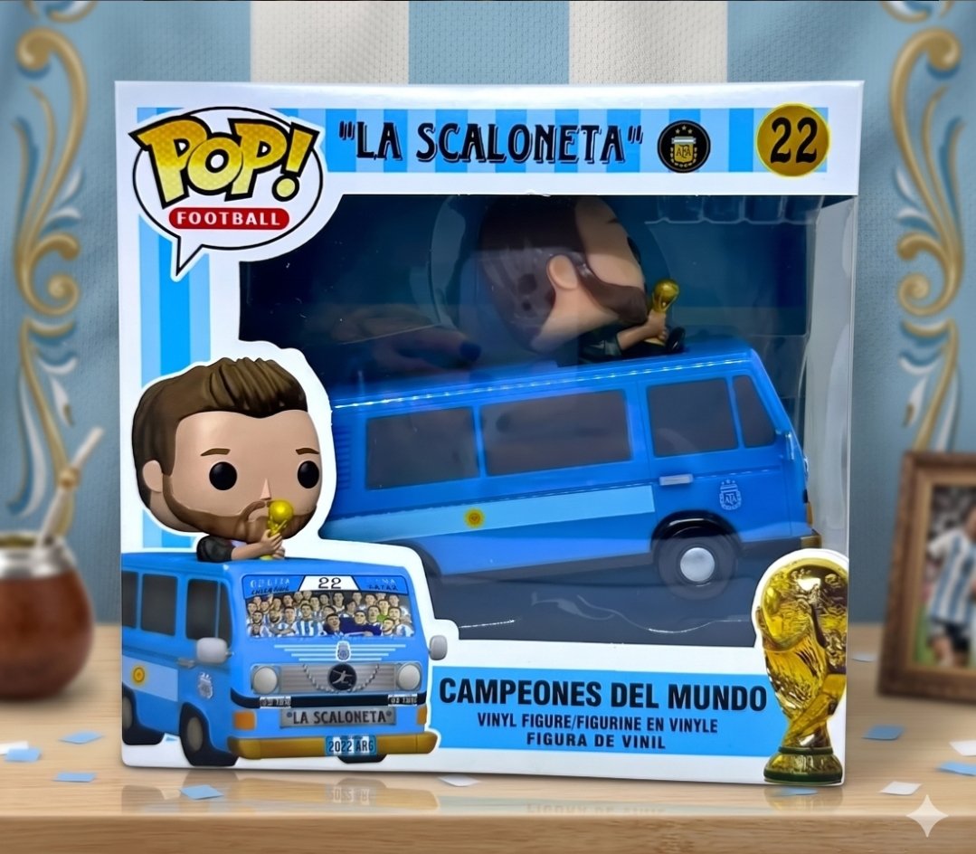 Funko Pop – La Scaloneta Messi - Imagen 2