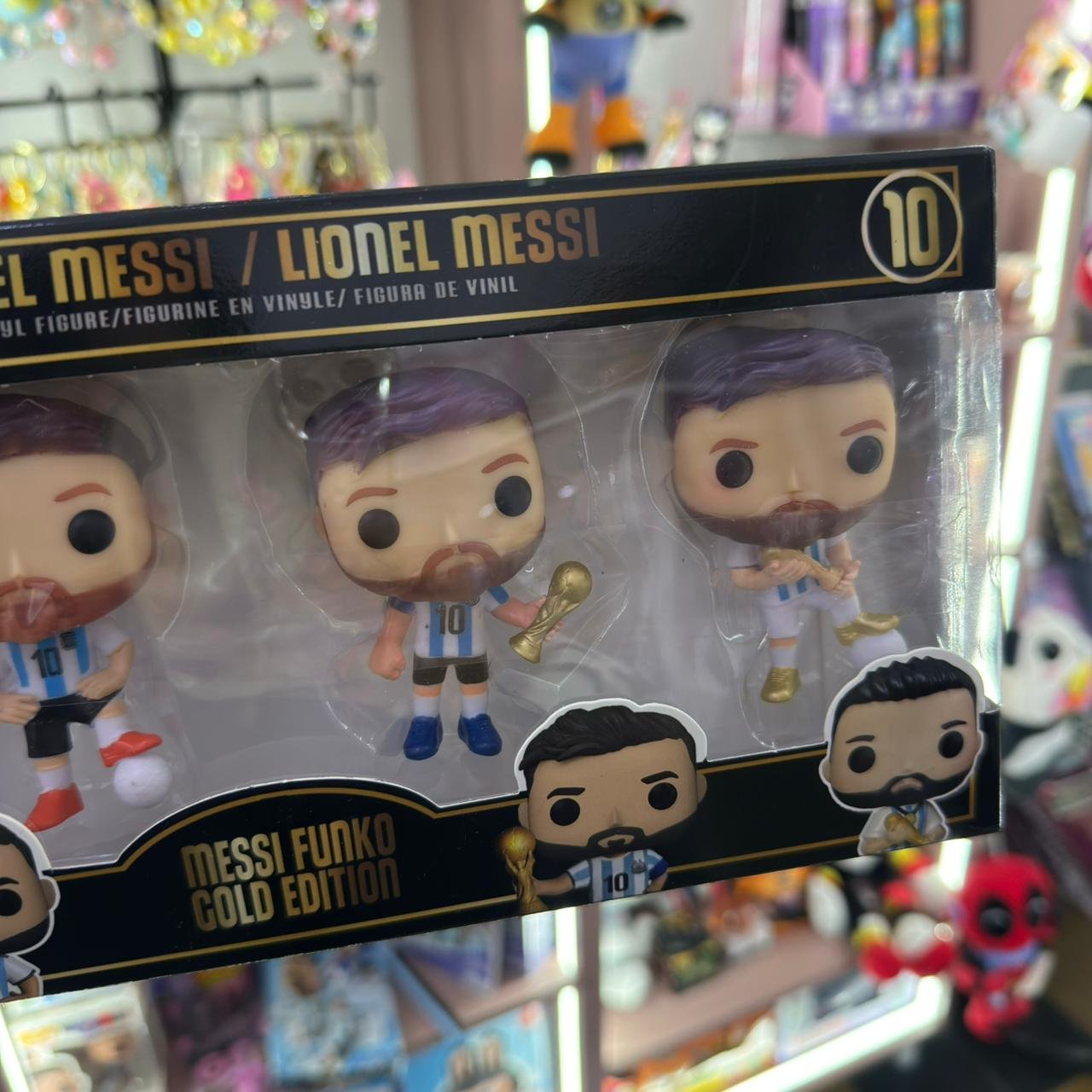 FUNKO POP ARGENTINA MESSI x 4 - Imagen 4