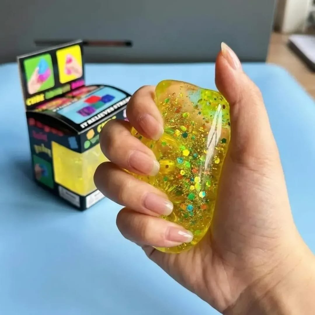 Squishy Cubo Sensorial Antiestrés - Imagen 2