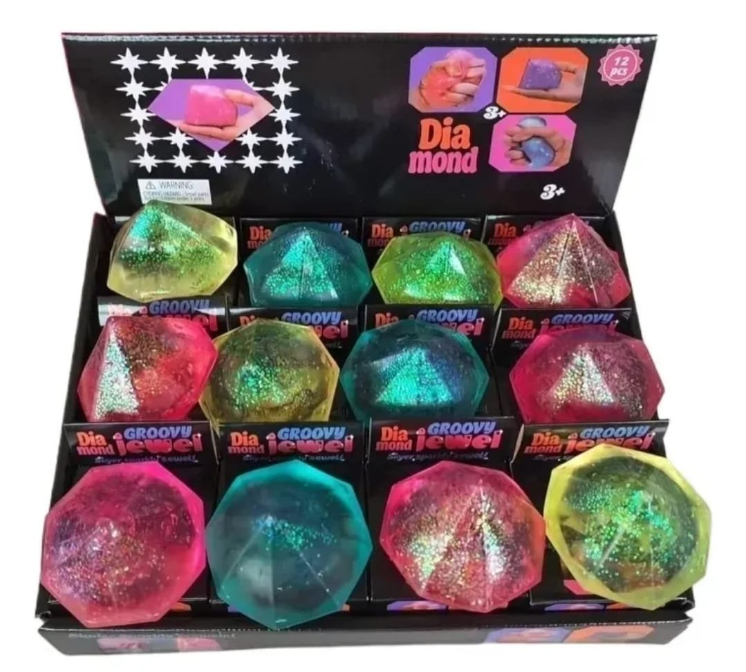 Squishy diamante viral antiestrés sensorial