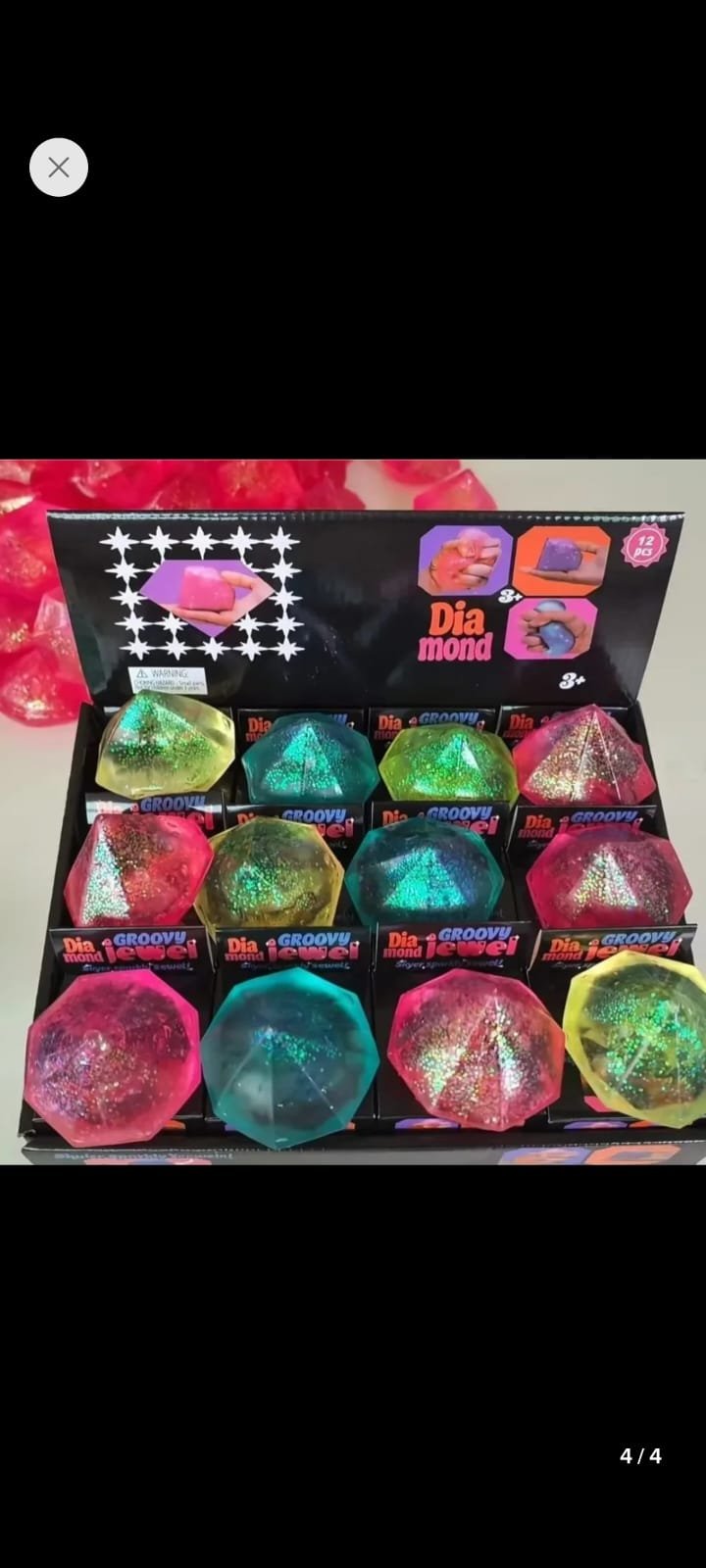 Squishy diamante viral antiestrés sensorial - Imagen 2