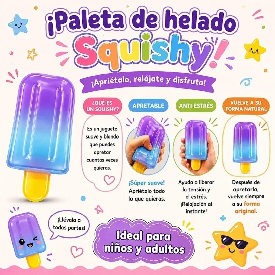 Squishy viral de helado - Imagen 3