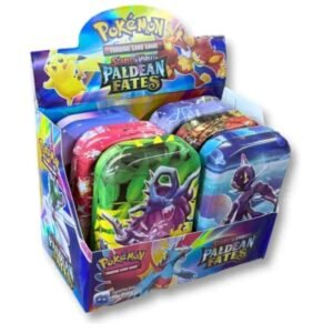 CARTAS DE POKEMON EM CAJA METALICA