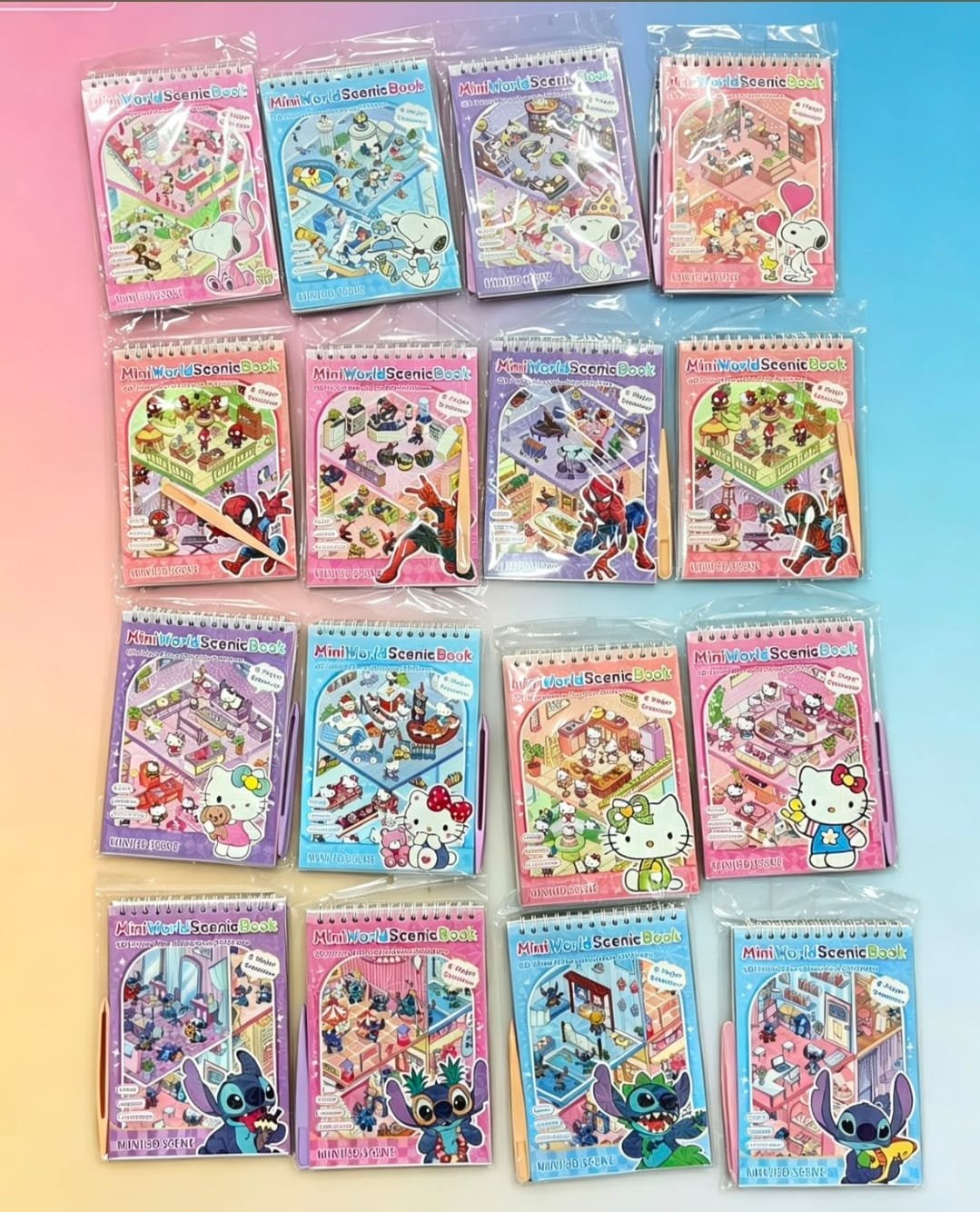 Librito de Stickers 3D Personajes - Imagen 2