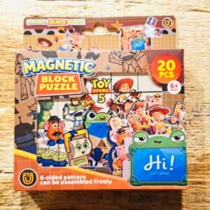 BLOQUES|CUBOS IMANTADOS DE LAS TOY STORY ,ROMPECABEZAS 20PCS