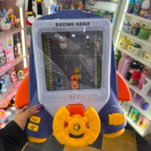 Consola portátil de simulación de manejo de auto de carreras