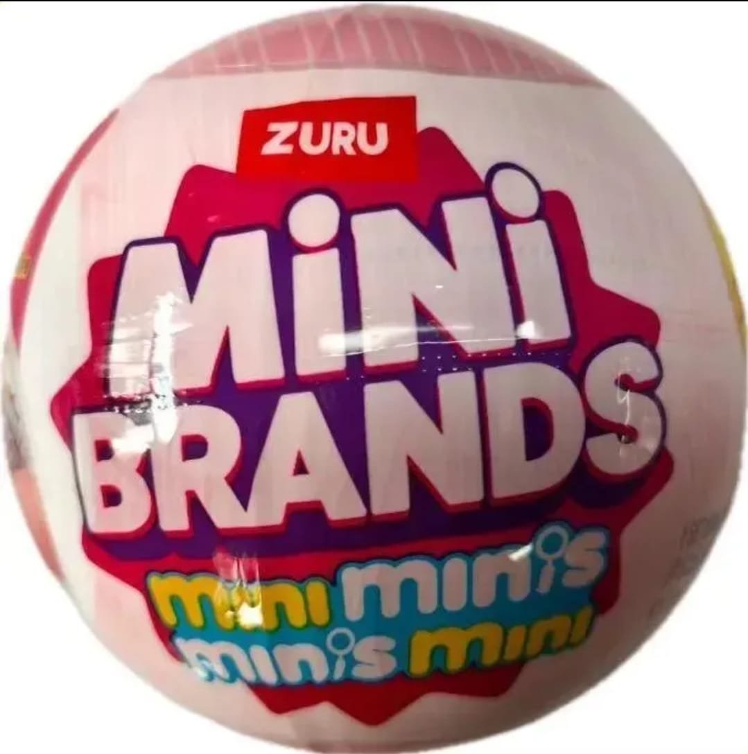 Mini Brands Mini Sorpresa comida Zuru rosa