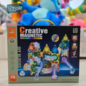 Bloques Magnéticos con luz de 76 pcs