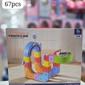 Pista encastrable de 67 pcs