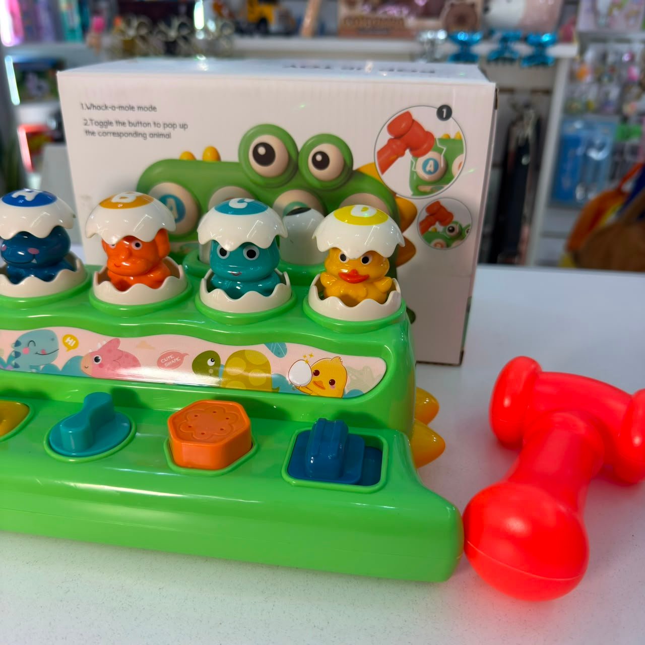 Juego Didáctico para bebés con martillito - Imagen 2