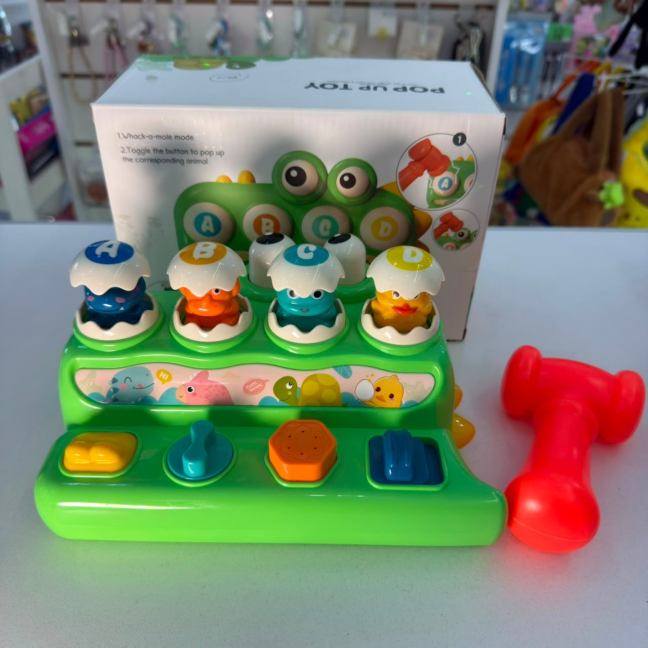 Juego Didáctico para bebés con martillito
